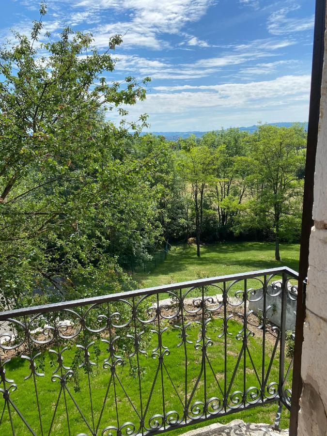 ホテル Le Domaine De Tizo Saint-Victor-de-Morestel エクステリア 写真